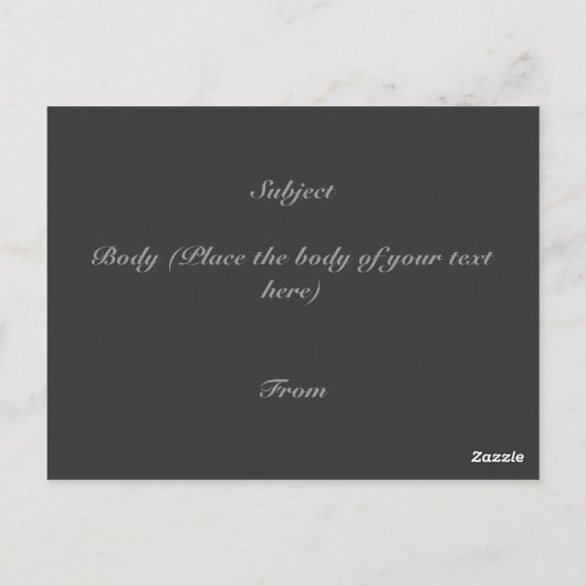 Texas, kom mee. briefkaart (Achterkant)