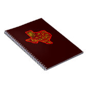 Texas krabbelschrift notitieboek (Rechterzijde)