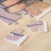 Texas laarzen & cactus veranda puzzel (Zijkant)
