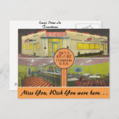 Texas, Lacy's drive-in, Texarkana Briefkaart (Voorkant / Achterkant)