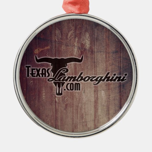 Texas Lamborghini Ornament (Voorkant)