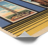 Texas (Land van de Moderne Pioneer) Poster (Hoek)