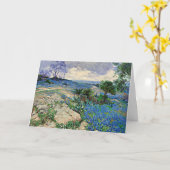 Texas Landschap met Bluebonnets, fijne kunst Kaart (Gele Bloem)