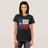 texas latino hispanic monumentum retro t-shirt (Voorkant volledig)