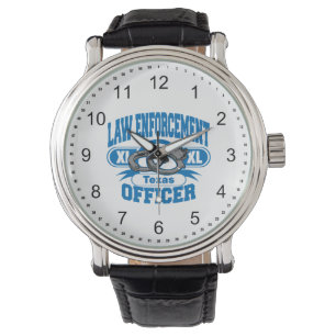 Texas Law Enforcement Officer Handboffs Horloge