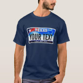 Texas licence bord t-shirt (Voorkant)