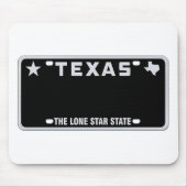 Texas License Bord Muismat (Voorkant)
