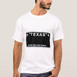Texas License Bord T-Shirt