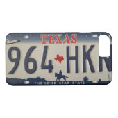 Texas License bord telefooncel Case-Mate iPhone Case (Achterkant (Horizontaal))