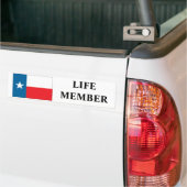 Texas "Life Member" Bumpersticker (Op Truck)