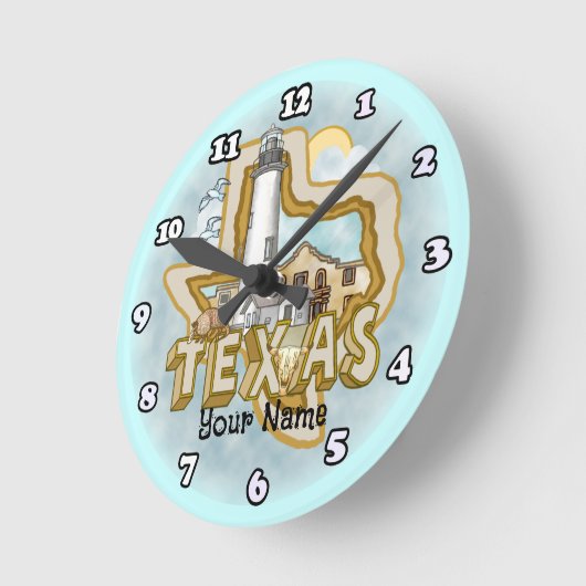 Texas Lighthouse Ronde Klok (Hoek)