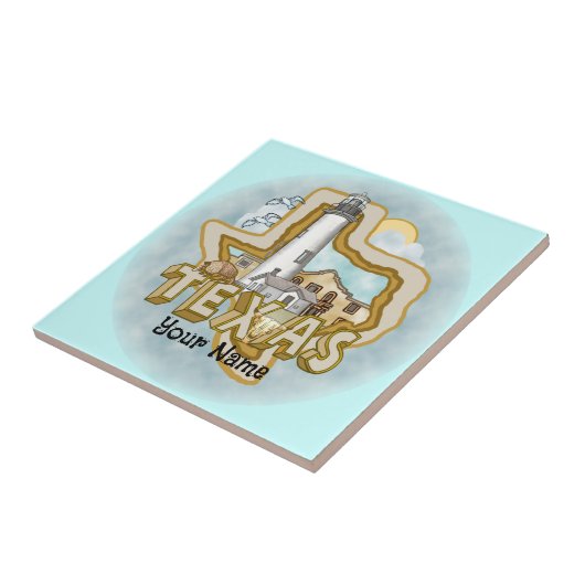 Texas Lighthouse Tegel Tegeltje (Zijkant)