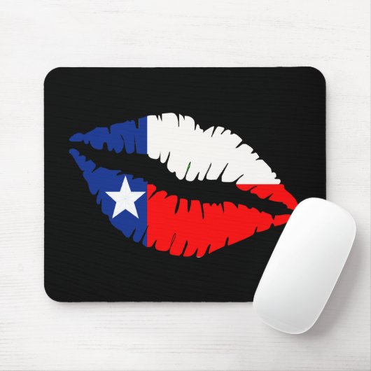Texas Lips Muismat (Met muis)