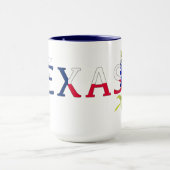 Texas logo met Bluebonnets Mok (Midden)