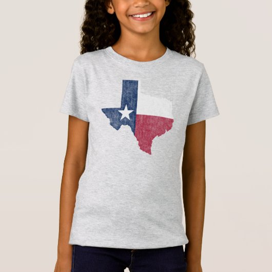 Texas Lone Star Austin Dallas Houston T-shirt (Voorkant)