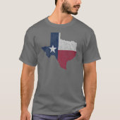 Texas Lone Star Austin Dallas Houston T-shirt (Voorkant)