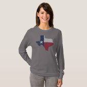 Texas Lone Star  Austin Dallas Houston T-shirt (Voorkant volledig)