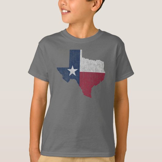 Texas Lone Star Austin Dallas Houston T-shirt (Voorkant)