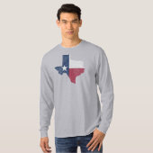 Texas Lone Star  Austin Dallas Houston T-shirt (Voorkant volledig)