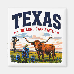 Texas Lone Star Avontuur Magneet