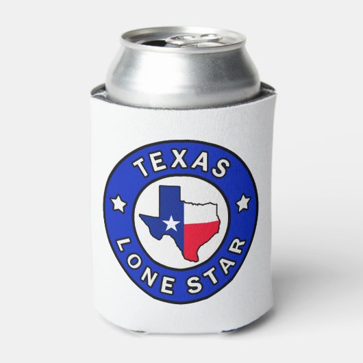 Texas Lone Star Blikjeskoeler (Blikje Voorkant)