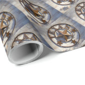 Texas Lone Star Cadeaupapier (Rol Hoek)