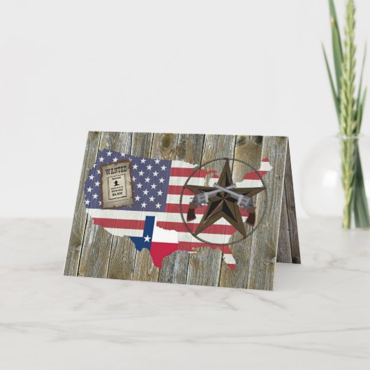 Texas Lone Star Dueling Pistols Meest gezochte Sig (Achterkant)