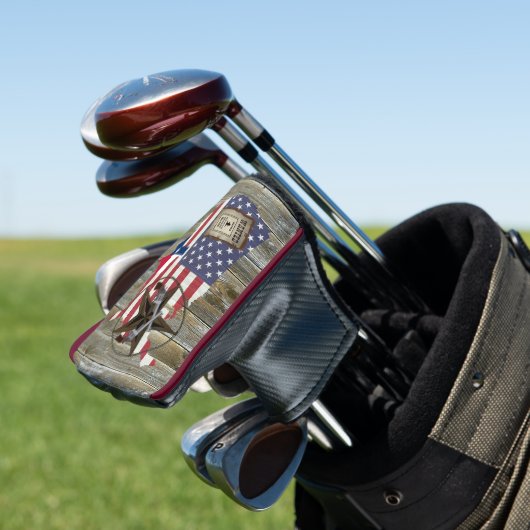 Texas Lone Star Dueling Pistols Meest gezochte Sig Golfheadcover (Insitu)