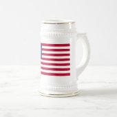Texas, Lone Star en Strepen Bierpul (Voorkant rechts)