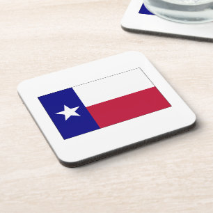 Texas Lone Star Flag Bier Onderzetter