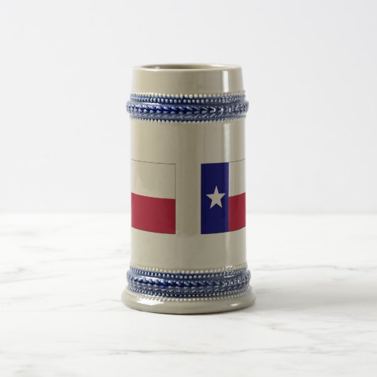 Texas Lone Star Flag Bierpul (Center)