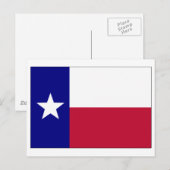 Texas Lone Star Flag Briefkaart (Voorkant / Achterkant)