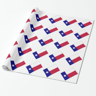 Texas Lone Star Flag Cadeaupapier