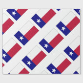 Texas Lone Star Flag Cadeaupapier (Vlak)