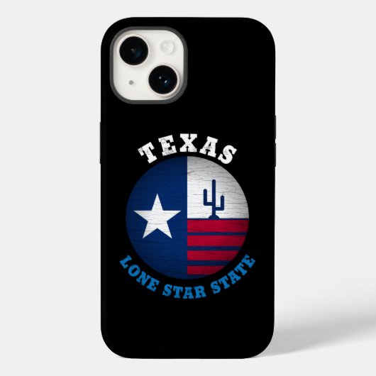 TEXAS LONE STAR FLAG Case-Mate iPhone CASE (Achterkant)
