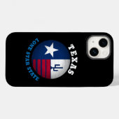 TEXAS LONE STAR FLAG Case-Mate iPhone CASE (Achterkant (horizontaal))