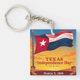 Texas Lone Star Flag Cowboy Boots Decor Sleutelhanger