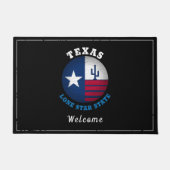 TEXAS LONE STAR FLAG DEURMAT (Voorkant)