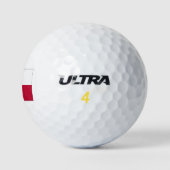 Texas Lone Star Flag Golfballen (Logo)