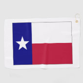 Texas Lone Star Flag Golfhanddoek (Horizontaal)