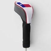 Texas Lone Star Flag Golfheadcover (Schuin)