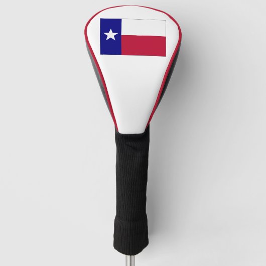 Texas Lone Star Flag Golfheadcover (Voorkant)