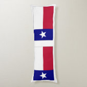 Texas Lone Star Flag Lichaamskussen (Voorkant Verticaal)