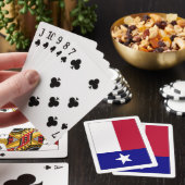 Texas Lone Star Flag Pokerkaarten (Insitu)