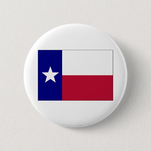 Texas Lone Star Flag Ronde Button 5,7 Cm (Voorkant)