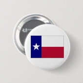 Texas Lone Star Flag Ronde Button 5,7 Cm (Voorkant /achterkant)