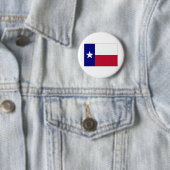 Texas Lone Star Flag Ronde Button 5,7 Cm (In situ)