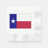 Texas Lone Star Flag Servet (Voorkant)