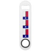 Texas Lone Star Flag Speed Flessenopener (Achterkant)