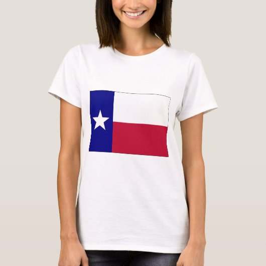 Texas Lone Star Flag T-shirt (Voorkant)